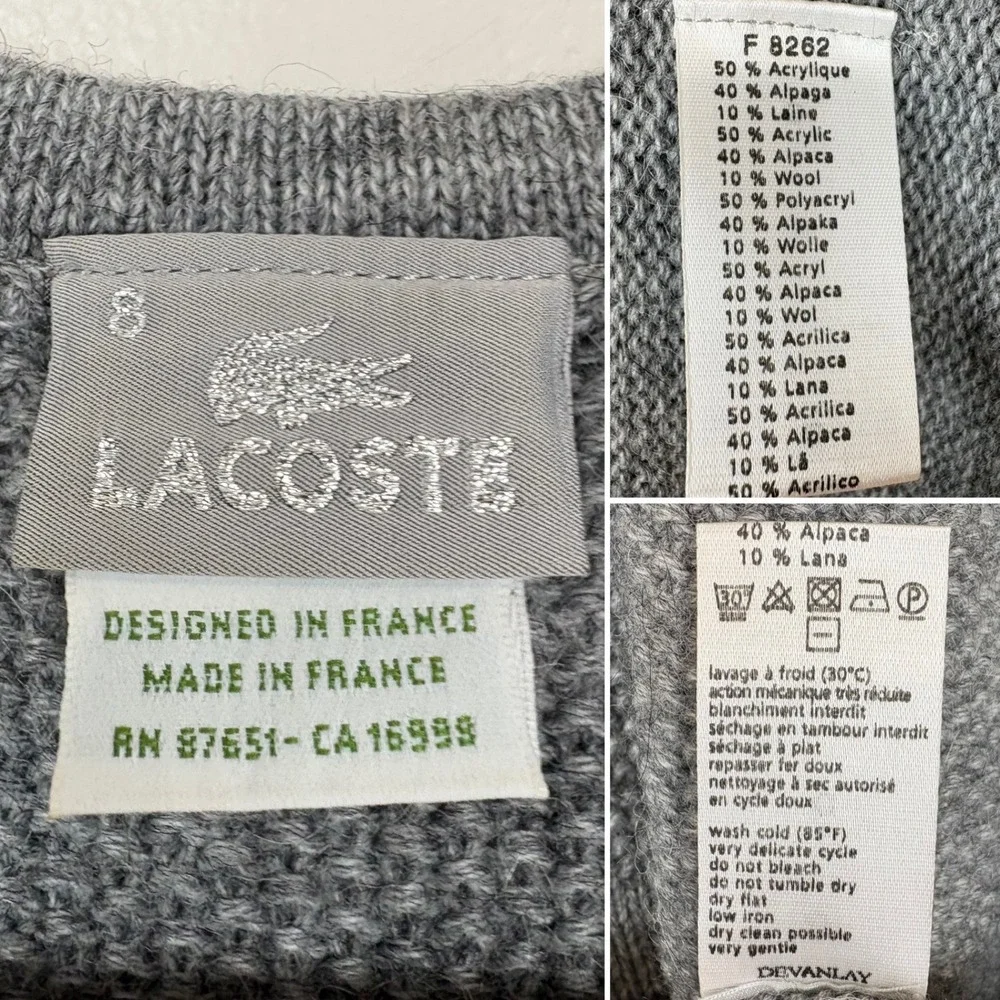 Lacoste classic crewneck
